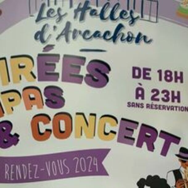 Soirées tapas & concert